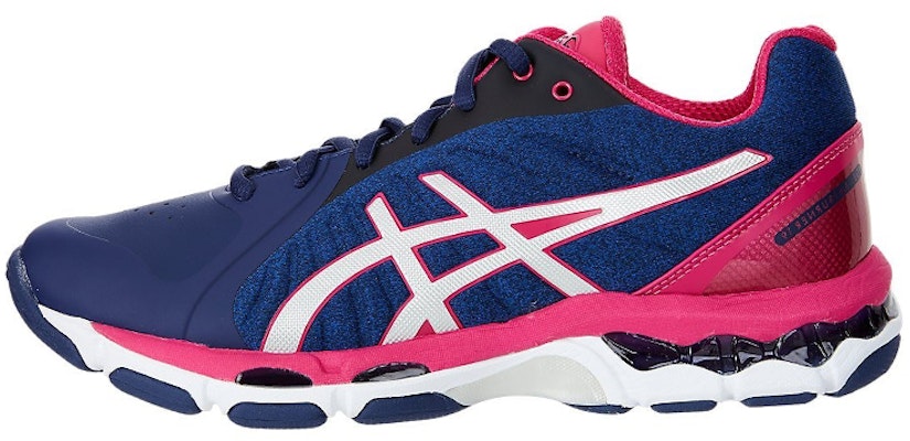 Asics Gel-Netburner 19 舒適耐磨減震 低筒運動跑步鞋 女款 藏藍粉 Buy Asics Gel-Netburner 19 舒適耐磨減震 低筒運動跑步鞋 女款 藏藍粉