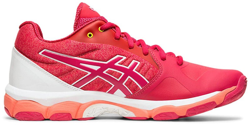 Asics Gel-Netburner 19 耐磨防滑減震 低筒跑步鞋 女款 紅白 Order Asics Gel-Netburner 19 耐磨防滑減震 低筒跑步鞋 女款 紅白