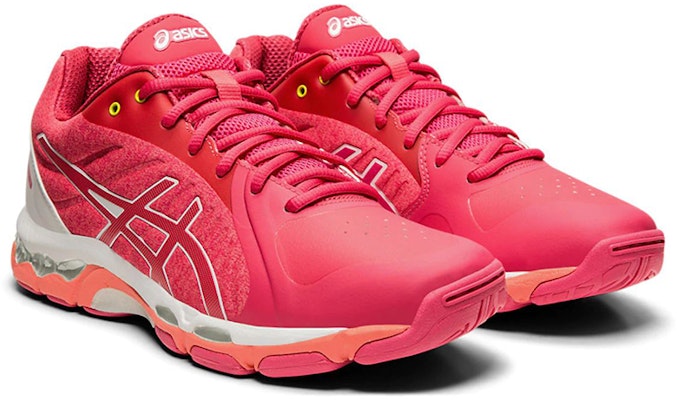 Asics Gel-Netburner 19 耐磨防滑減震 低筒跑步鞋 女款 紅白 Lookbook Asics Gel-Netburner 19 耐磨防滑減震 低筒跑步鞋 女款 紅白