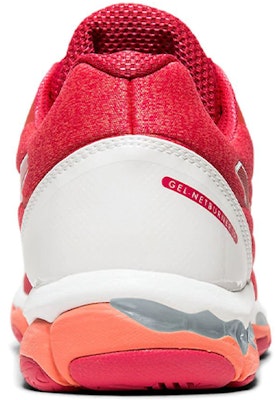 Asics Gel-Netburner 19 耐磨防滑減震 低筒跑步鞋 女款 紅白 Purchase Asics Gel-Netburner 19 耐磨防滑減震 低筒跑步鞋 女款 紅白