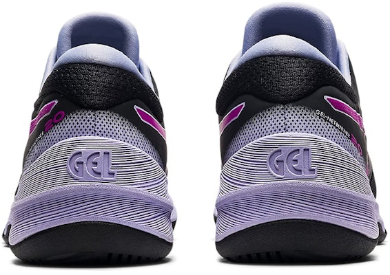 Asics Gel-Netburner 20 減震防滑運動跑步鞋 女款 黑紫拼色 D款 Shop Asics Gel-Netburner 20 減震防滑運動跑步鞋 女款 黑紫拼色 D款