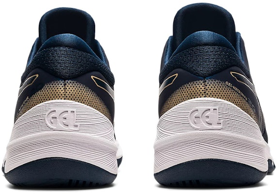 Asics Gel-Netburner 20 減震防滑耐磨 低筒慢跑鞋 女款 藍黃 D寬 Shop Asics Gel-Netburner 20 減震防滑耐磨 低筒慢跑鞋 女款 藍黃 D寬