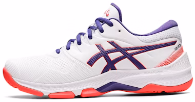 (Women) ASICS Gel-Netburner 20 'White Purple' 1072A039-104 (Women) ASICS Gel-Netburner 20 'White Purple' 1072A039-104