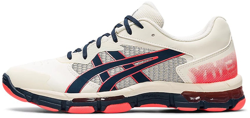 (Women) ASICS Gel-Netburner Academy 8 'White Blue Colorblock' 1072A017-100 Buy (Women) ASICS Gel-Netburner Academy 8 'White Blue Colorblock' 1072A017-100