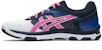 (W) ASICS Gel-Netburner Academy 8 Putih/Biru/Merah Jambu 1072A017-432