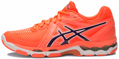(Women) ASICS Gel-Netburner Ballistic 'Coral Orange' B557Y-0633 (Women) ASICS Gel-Netburner Ballistic 'Coral Orange' B557Y-0633