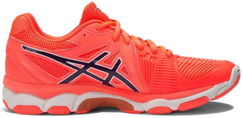 Asics Gel-Netburner Ballistic 低筒耐磨跑步鞋 女款 珊瑚橘 Order Asics Gel-Netburner Ballistic 低筒耐磨跑步鞋 女款 珊瑚橘