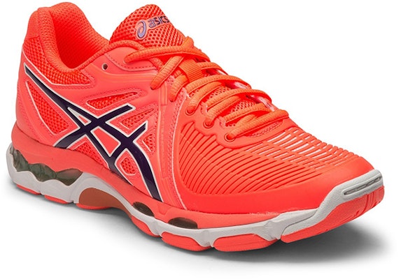 Asics Gel-Netburner Ballistic 低筒耐磨跑步鞋 女款 珊瑚橘 Lookbook Asics Gel-Netburner Ballistic 低筒耐磨跑步鞋 女款 珊瑚橘