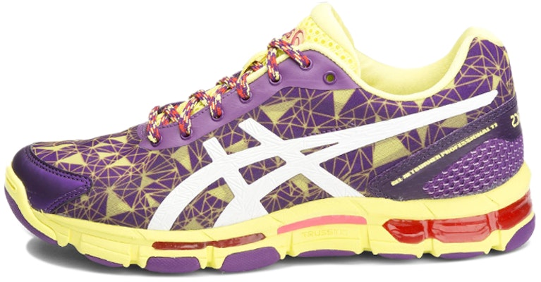 Asics Gel-Netburner Professional 11 緩震防滑 低筒運動鞋 女款 香芋紫黃 Buy Asics Gel-Netburner Professional 11 緩震防滑 低筒運動鞋 女款 香芋紫黃