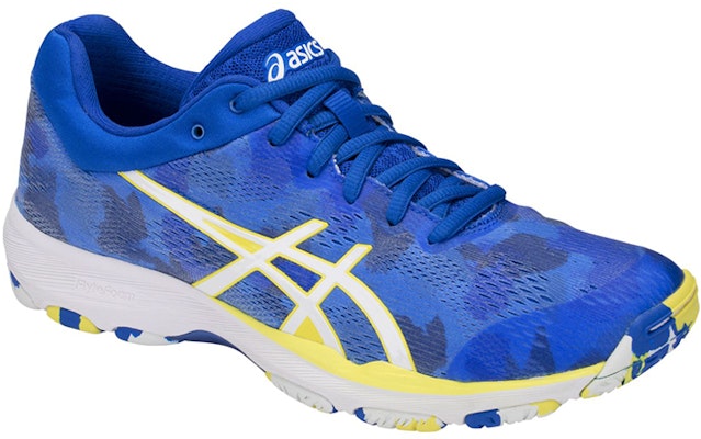 Asics Gel-Netburner 專業型FF 減震防滑運動慢跑鞋 女款 藍白 Lookbook Asics Gel-Netburner 專業型FF 減震防滑運動慢跑鞋 女款 藍白