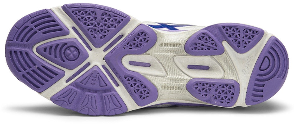 (W) ASICS Gel-Netburner Super 6 'Blanco Morado' R651Y-0143 Shop (W) ASICS Gel-Netburner Super 6 'Blanco Morado' R651Y-0143