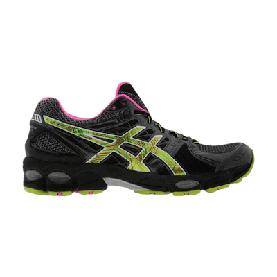 (W) ASICS Gel Nimbus 14 'Black Digital Neon Pink'