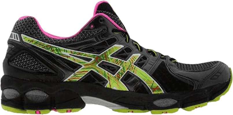 (W) ASICS Gel Nimbus 14 'Hitam Neon Digital Pink' T291N-9080 Buy (W) ASICS Gel Nimbus 14 'Hitam Neon Digital Pink' T291N-9080