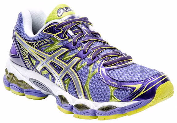 Buy Women ASICS GEL Nimbus 16 Purple Yellow T485N 3697 Novelship