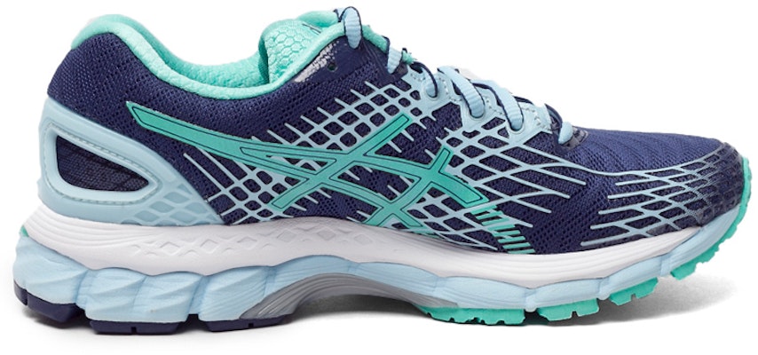 Asics Gel-Nimbus 17 緩衝透氣跑步鞋 女款 海冰藍 Order Asics Gel-Nimbus 17 緩衝透氣跑步鞋 女款 海冰藍