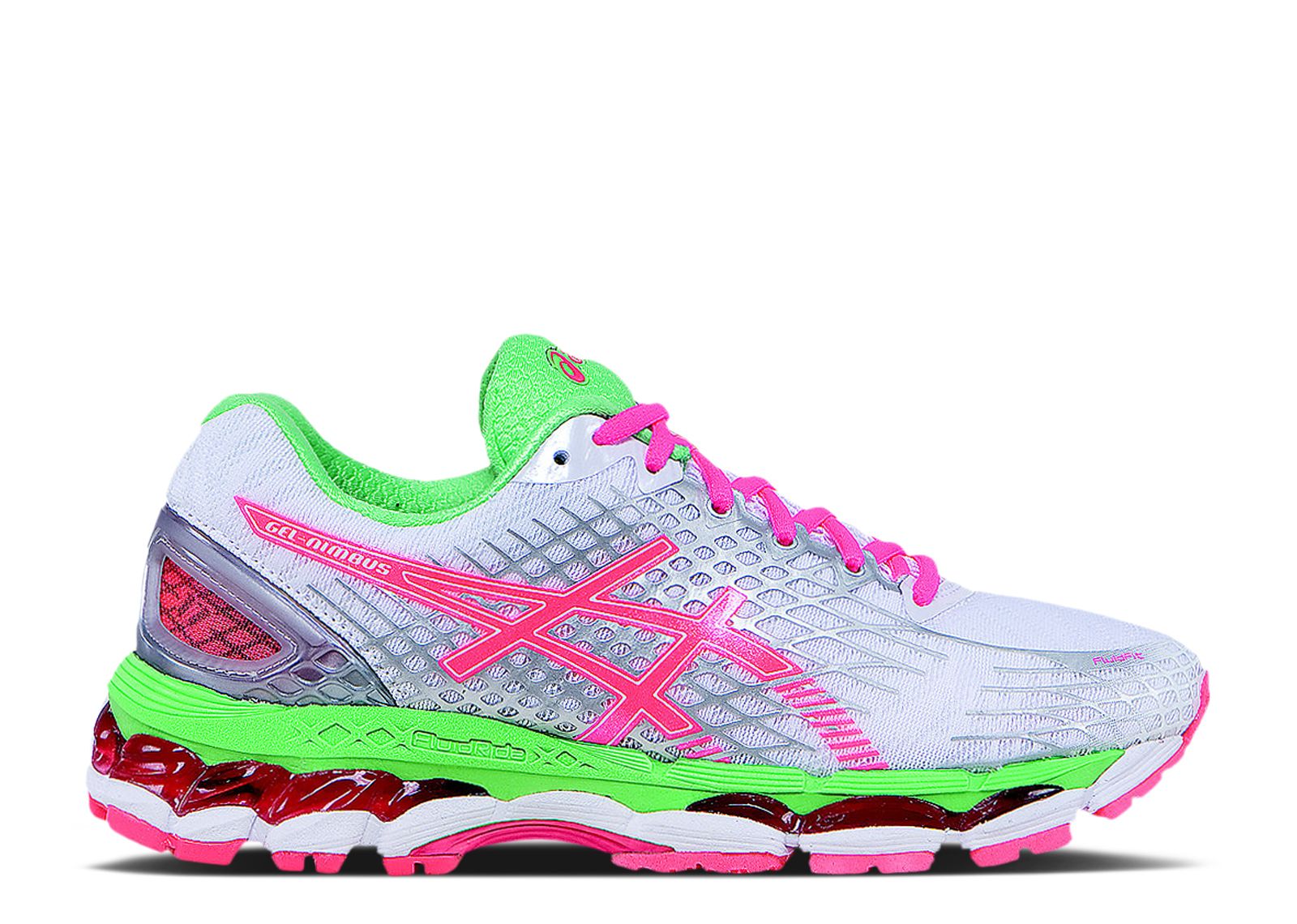 (Women) ASICS Gel Nimbus 17 'White Hot Coral Apple'  T557N-0123