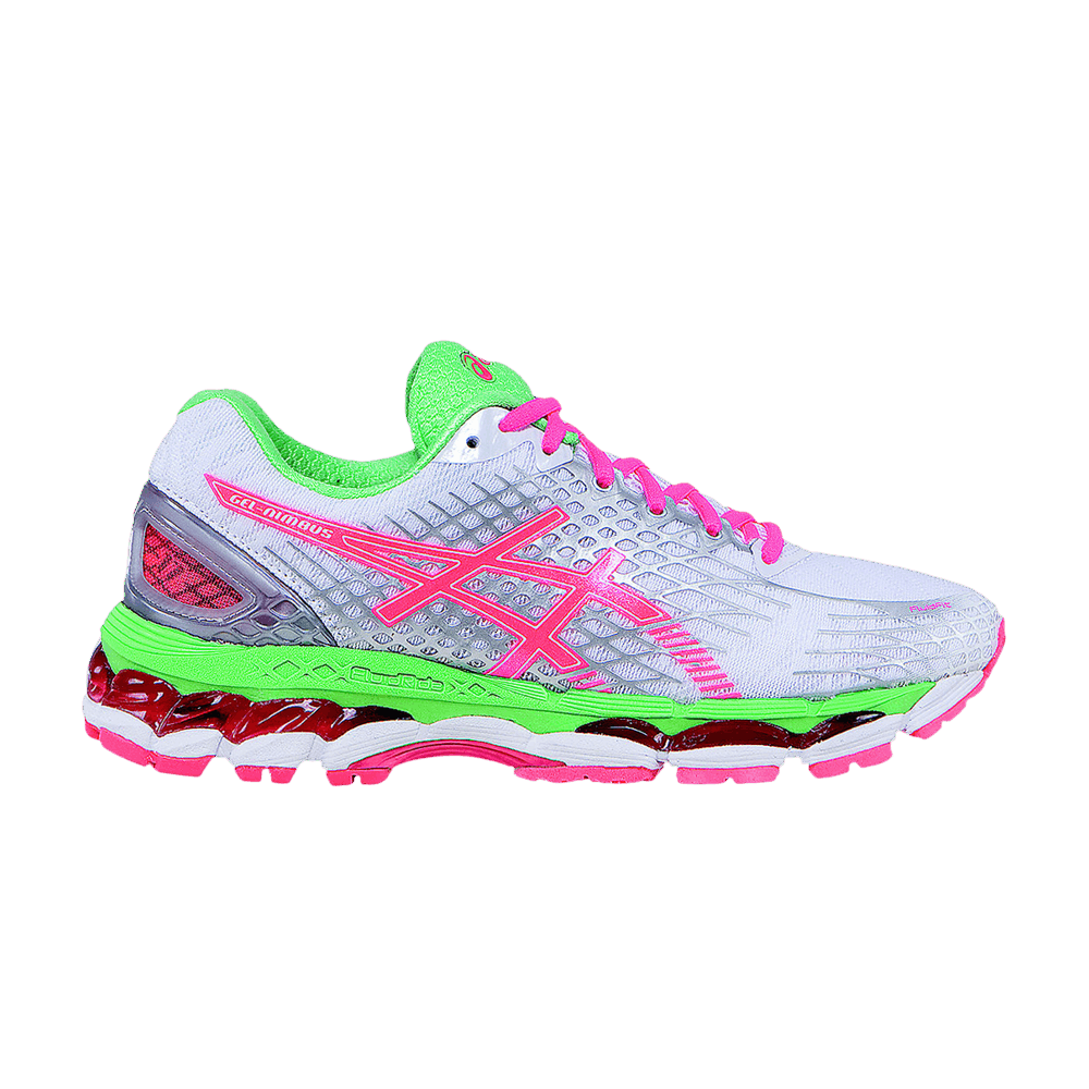 (Women) ASICS Gel Nimbus 17 'White Hot Coral Apple'  T557N-0123