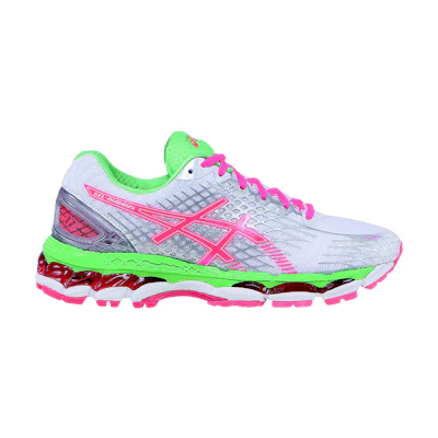 (W) ASICS Gel Nimbus 17 'White Hot Coral Apple'