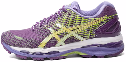 (Women) ASICS GEL-Nimbus 18 Lite-Show 'Purple Yellow' T65XQ-3389 (Women) ASICS GEL-Nimbus 18 Lite-Show 'Purple Yellow' T65XQ-3389