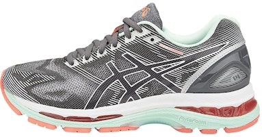 (Women) ASICS GEL-Nimbus 19 'Grey White Orange - D Wide' T751N-9701 (Women) ASICS GEL-Nimbus 19 'Grey White Orange - D Wide' T751N-9701