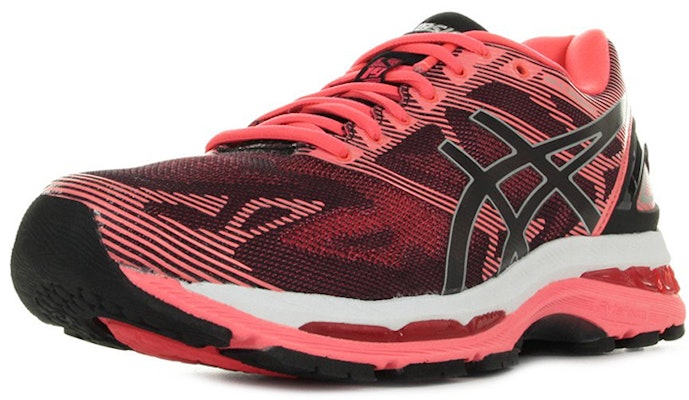 Asics GEL-Nimbus 19 低筒 跑步鞋 女款 黑紅色 Lookbook Asics GEL-Nimbus 19 低筒 跑步鞋 女款 黑紅色