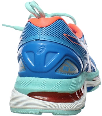 Asics GEL-Nimbus 19 透氣耐磨防滑 低筒跑步鞋 女款 藍色 D寬 Lookbook Asics GEL-Nimbus 19 透氣耐磨防滑 低筒跑步鞋 女款 藍色 D寬