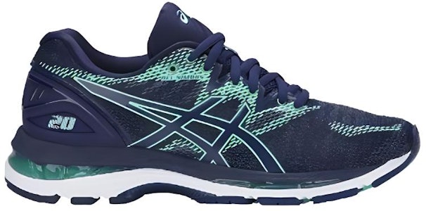 (W) ASICS Gel Nimbus 20 'Azul Índigo y Verde Ópalo' T851N-4949 Order (W) ASICS Gel Nimbus 20 'Azul Índigo y Verde Ópalo' T851N-4949