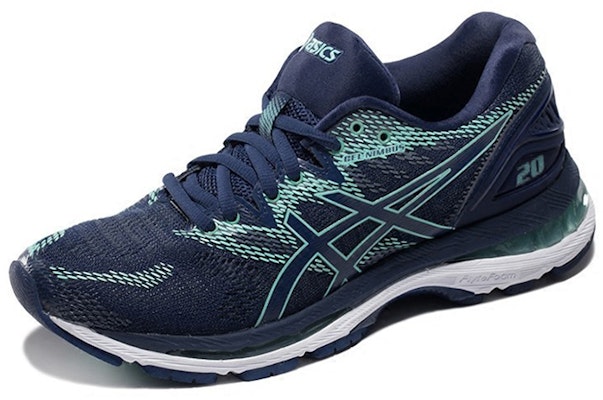 (W) ASICS Gel Nimbus 20 '靛蓝蓝绿色绿' T851N-4949 Lookbook (W) ASICS Gel Nimbus 20 '靛蓝蓝绿色绿' T851N-4949