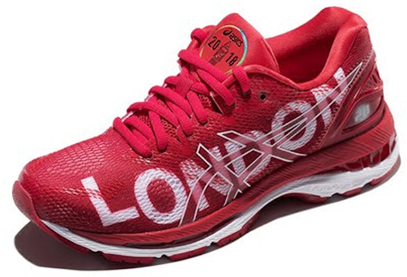 (W) ASICS GEL-Nimbus 20 'Maraton London Merah-Putih' T8C5N-2323 Order (W) ASICS GEL-Nimbus 20 'Maraton London Merah-Putih' T8C5N-2323