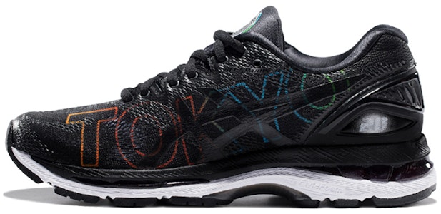 亞瑟士GEL-Nimbus 20 Tokyo 透氣防滑耐磨 低筒 跑步鞋 女款 黑白 Buy 亞瑟士GEL-Nimbus 20 Tokyo 透氣防滑耐磨 低筒 跑步鞋 女款 黑白