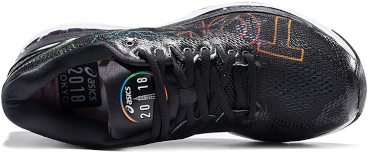 亞瑟士GEL-Nimbus 20 Tokyo 透氣防滑耐磨 低筒 跑步鞋 女款 黑白 Lookbook 亞瑟士GEL-Nimbus 20 Tokyo 透氣防滑耐磨 低筒 跑步鞋 女款 黑白