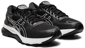 (女性)ASICS Gel Nimbus 21 '黑灰色' 1012A156-001 Lookbook (女性)ASICS Gel Nimbus 21 '黑灰色' 1012A156-001