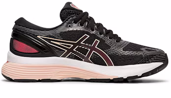 Order (W) ASICS Gel Nimbus 21 'Hitam Laser Pink' 1012A156-002