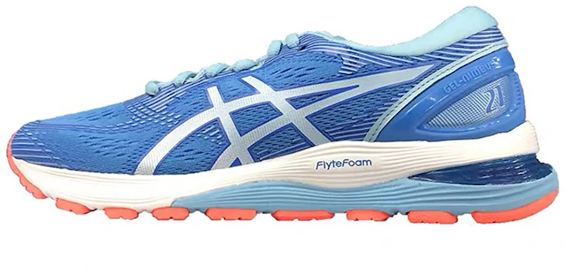 (Women) ASICS Gel Nimbus 21 'Blue Coast Skylight' 1012A156-400 Buy (Women) ASICS Gel Nimbus 21 'Blue Coast Skylight' 1012A156-400
