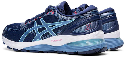Shop (W) ASICS Gel Nimbus 21 'Blue Expanse' Sepatu Lari Pria Biru 1012A156-401