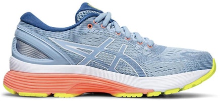 (W) ASICS Gel Nimbus 21 'Heritage Blue Lake Drive' Lelaki Kasut Lari 1012A156-402 Order (W) ASICS Gel Nimbus 21 'Heritage Blue Lake Drive' Lelaki Kasut Lari 1012A156-402