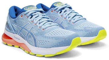 (W) ASICS Gel Nimbus 21 'Heritage Blue Lake Drive' Lelaki Kasut Lari 1012A156-402 Lookbook (W) ASICS Gel Nimbus 21 'Heritage Blue Lake Drive' Lelaki Kasut Lari 1012A156-402