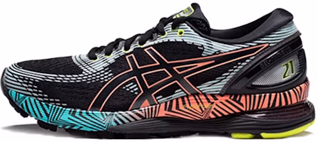 (Women) ASICS Gel Nimbus 21 'Hyper Flash - Black' 1012A540-001 (Women) ASICS Gel Nimbus 21 'Hyper Flash - Black' 1012A540-001