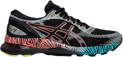 (Women) ASICS Gel Nimbus 21 'Hyper Flash - Black' 1012A540-001 (Women) ASICS Gel Nimbus 21 'Hyper Flash - Black' 1012A540-001