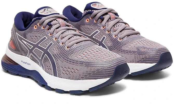 (女性) ASICS Gel Nimbus 21 '薰衣草灰 潛藍' 1012A156-500 Lookbook (女性) ASICS Gel Nimbus 21 '薰衣草灰 潛藍' 1012A156-500