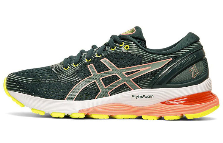 Buy (W) ASICS Gel Nimbus 21 'Saxon Green' Lelaki Kasut Sukan 1012A156-300