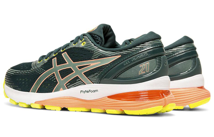 Shop (W) ASICS Gel Nimbus 21 'Saxon Green' Lelaki Kasut Sukan 1012A156-300