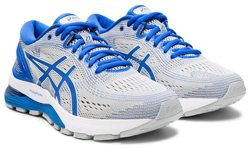 (W) ASICS Gel Nimbus 21 Lite Show 'Illusion Blue' Sepatu Lari 1012A189-020 Lookbook (W) ASICS Gel Nimbus 21 Lite Show 'Illusion Blue' Sepatu Lari 1012A189-020