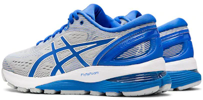 Purchase (W) ASICS Gel Nimbus 21 Lite Show 'Illusion Blue' Sepatu Lari 1012A189-020