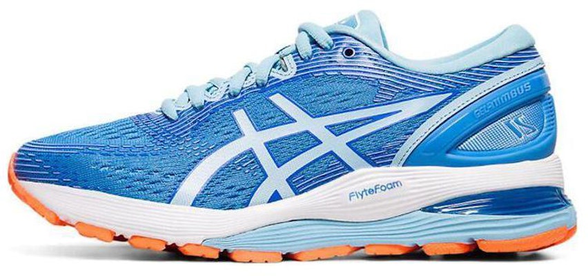 (Women) ASICS Gel Nimbus 21 Wide 'Blue Coast Skylight' 1012A155-400 Buy (Women) ASICS Gel Nimbus 21 Wide 'Blue Coast Skylight' 1012A155-400