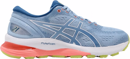 (Women) ASICS Gel Nimbus 21 Wide 'Heritage Blue Lake Drive' 1012A155-402 (Women) ASICS Gel Nimbus 21 Wide 'Heritage Blue Lake Drive' 1012A155-402
