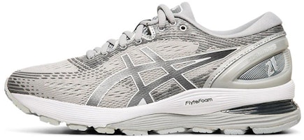 (Women) ASICS Gel Nimbus 21 Wide 'Mid Grey Silver' 1012A155-020 (Women) ASICS Gel Nimbus 21 Wide 'Mid Grey Silver' 1012A155-020