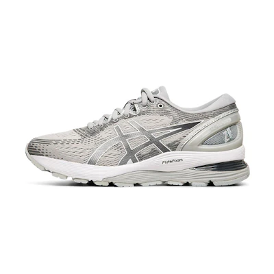 (W) ASICS Gel Nimbus 21 Wide 'Mid Grey Silver'