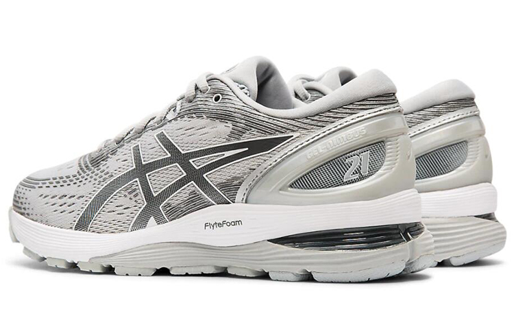 (W) ASICS Gel Nimbus 21 Wide 'Mid Grey Silver' 圖 4