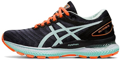(Women) ASICS Gel Nimbus 22 'Black Bio Mint' 1012A587-003 (Women) ASICS Gel Nimbus 22 'Black Bio Mint' 1012A587-003